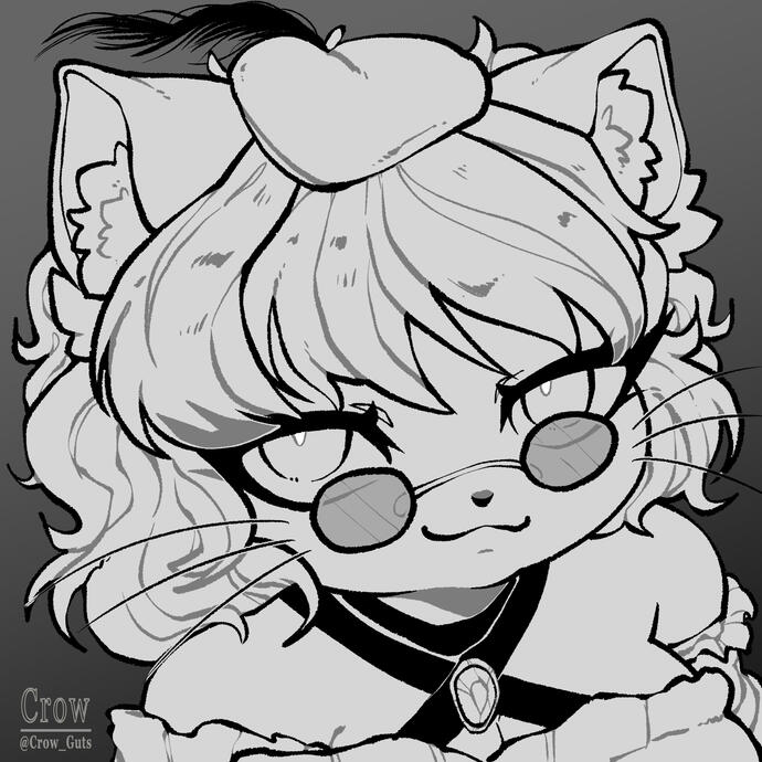 Monotone flat icon